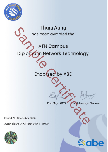 Certificate Preview